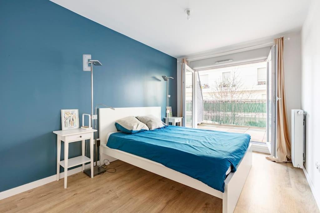 Grand Appartement , Paris La Defense Arena, 50 Metres De La Gare, 15 Min Champs Elysees Nanterre Esterno foto